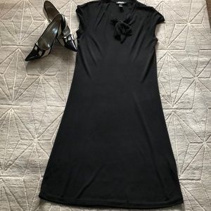 DKNY Black Jersey Dress